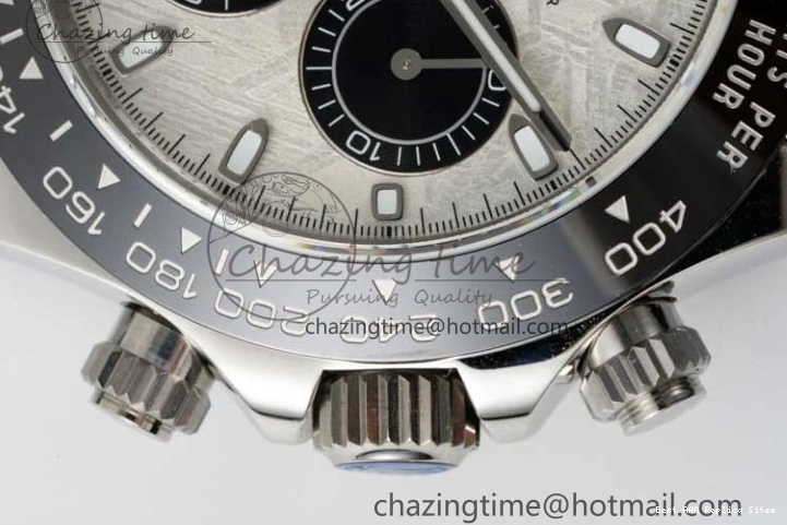 Good Copy Rolex Watches Oysterflex 116519 on 1:1 Best Edition Strap 2269 Rubber ZeroBulk SA Daytona Dial QF Meteorite 0116